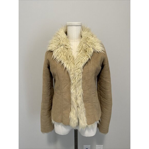 Antoni & Alison Jackets & Blazers - Antoni And Alison Nouveau Edition Size 10 Faux Fur Coat